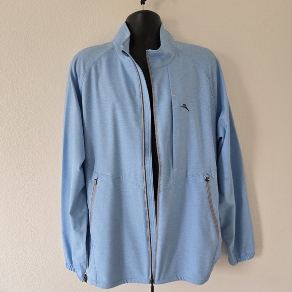 Tommy Bahama On Par Jacket In Banff Blue Men's size XXL Big and Tall  Relaxed - Picture 8 of 16
